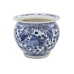 Product Image 2 for Blue & White Porcelain Arhat Fish Planter from Legend of Asia