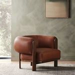 Product Image 2 for Ira Brickhouse Cognac Leather Chair from Four Hands