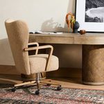 Product Image 2 for Melrose Solid Ash Desk Chair - Sheepskin Camel from Four Hands