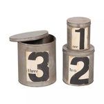 Product Image 1 for Round Metal Nesting Tins from Elk Home