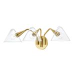 Product Image 1 for Isabella 3 Light Wall Sconce from Mitzi