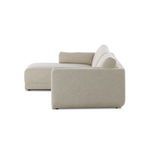 Product Image 3 for Toland Palma Cream 2-Piece Sectional With Chaise from Four Hands