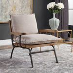 Product Image 1 for Declan Industrial Accent Chair from Uttermost