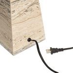 Product Image 6 for Andros White Travertine Table Lamp from Four Hands