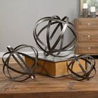 Product Image 1 for Uttermost Stetson Bronze Spheres S/3 from Uttermost