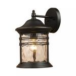 Product Image 1 for Madison 1 Light Outdoor Sconce In Matte Black from Elk Lighting