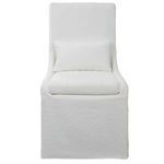 Product Image 1 for Coley Simplistic White Armless Chair from Uttermost
