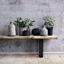 Product Image 5 for Stain Grey/Brown Vase from BIDKHome