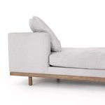 Product Image 1 for Brady Tete A Tete Chaise Vail Silver from Four Hands