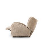 Product Image 19 for Amelie Beige Shearling Swivel Recliner from Four Hands