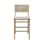 Product Image 3 for Astrid Woven Back Counter Stool from Worlds Away