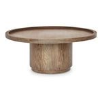 Straight-on view similar to primary with consistent lighting and focus on wood finish