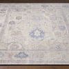 Product Image 3 for Revere Vintage-Inspired Hand-Knotted Cream / Medium Gray Rug - 6' x 9' from Surya