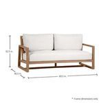 Product Image 4 for Avondale Teak Loveseat from Summer Classics