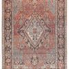 Top-down view of the rug showing full design without folded corner