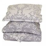 Product Image 1 for Charcoal Lido Jacquard Duvet from Classic Home Furnishings