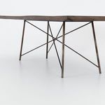 Product Image 2 for Rocky Bronzed Iron Dining Table from Four Hands