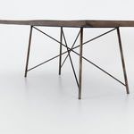 Rocky Dining Table Bronzed Iron image 4