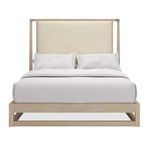 Product Image 1 for Pinstripe Upholstered Slatted Bed from Caracole