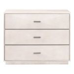 Product Image 2 for Wynn Shagreen 3-Drawer Nightstand from Essentials for Living