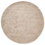 Product Image 1 for Impress Handmade Abstract Beige Round Rug from Jaipur 