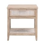 Product Image 2 for Malay 1-Drawer Beige Rope Nightstand from Essentials for Living