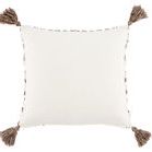 Product Image 1 for Agave Gray/ Brown Geometric  Throw Pillow 20 inch by Nikki Chu from Jaipur 