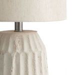 Product Image 3 for Myka Cream Fluted Lamp from Napa Home And Garden