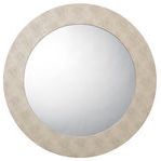 Product Image 1 for Chester Round Mirror In Ivory from Jamie Young