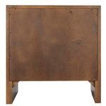 Product Image 8 for Finley Small Fluted Brown Sugar Oak Nightstand from Jamie Young