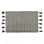 Product Image 1 for Venice Rug  Natural / Black With Grey Tassels from Homart