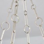 Product Image 3 for Kirby 1-Light Large Chandelier - Polished Nickel from Hudson Valley