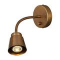Product Image 1 for Wilbaux Brass Wall Sconce from Currey & Company