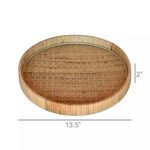 Product Image 1 for Cayman Tray, Rattan- Natural from Homart