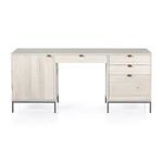 Product Image 15 for Trey Dove Poplar Executive Desk from Four Hands