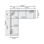 Product Image 5 for Nest 3-Piece Leather Sectional from Bernhardt Furniture