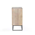 Product Image 5 for Kelby Solid Mango Bar Cabinet - Light Wash Mango from Four Hands