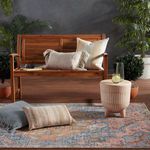 Product Image 2 for Diem Indoor/ Outdoor Medallion Blue/ Pink Rug from Jaipur