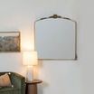 Product Image 2 for Alexandra Vintage Gold Mantle Mirror from Cooper Classics