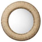 Product Image 1 for Hollis Round Mirror With Corn Leaf Rope from Jamie Young