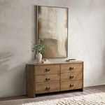 Product Image 8 for Kyrie 6-Drawer Oak Veneer Dresser from Classic Home