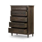 Product Image 4 for Blanche 5-Drawer Weathered Chestnut Dresser from Four Hands