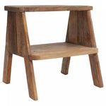 Product Image 2 for Reclaimed Wood Step Stool / Accent Table With Shelf from Creative Co-Op