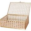 Product Image 1 for Natural Cane Wicker Jewelry Decor Box from Anaya Home