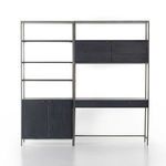 Product Image 3 for Trey Modular Wall Desk W/ 1 Bookcase from Four Hands