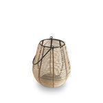 Product Image 3 for Natural Lantern Iron & Bamboo Dia 7" from BIDKHome