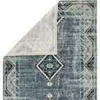 Product Image 5 for Zhara Indoor/ Outdoor Medallion Blue/ Purple Area Rug from Jaipur 