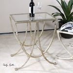 Product Image 1 for Uttermost Marta Antiqued Silver Side Table from Uttermost