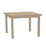 Product Image 1 for Club Aluminum Sandalwood Square Dining Table from Summer Classics