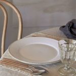 Product Image 2 for Luzia Ceramic Stoneware Round Dinner Plate, Set of 6 - Cloud White from Costa Nova